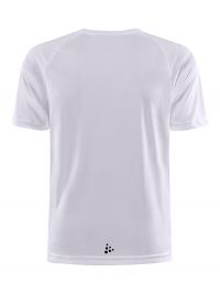 Fitness Shirt Herren Weiss